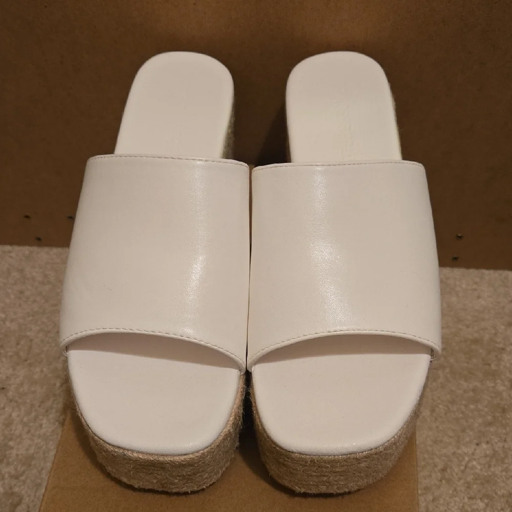 Princess Polly White Platform Slides - Picture 4 of 7